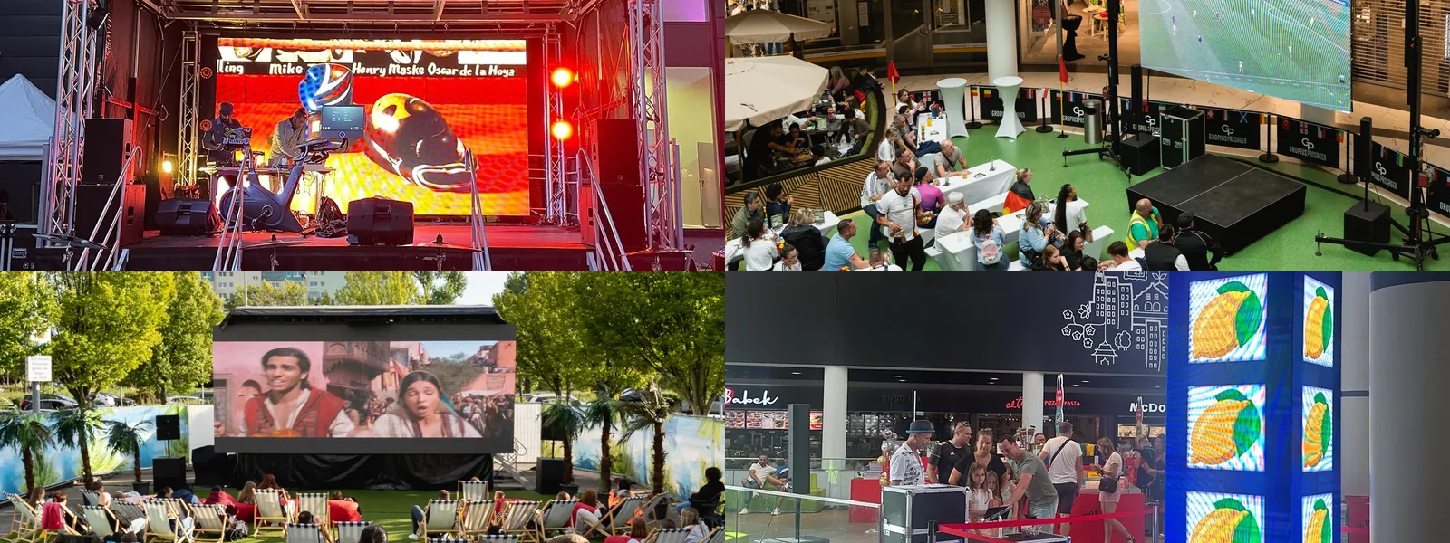 Referenzen LED Videowand Berlin