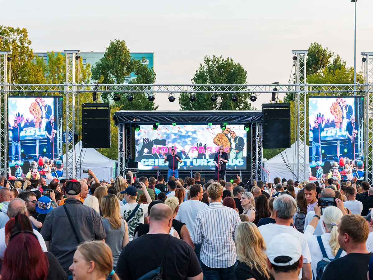LED Videowand für Konzerte in Berlin